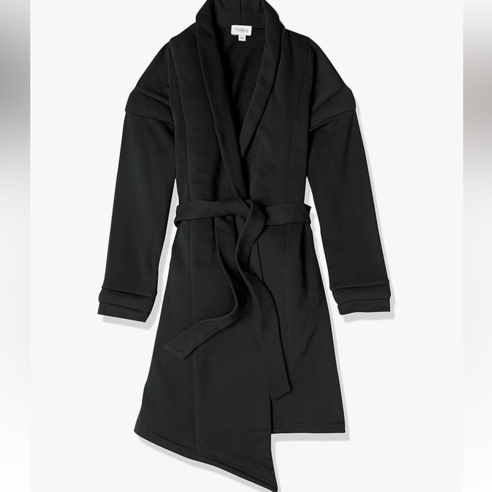 TEREA NWT Women's Alaina Wrap French Terry Jacket
